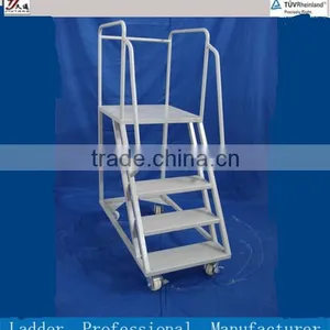 Warehouse and Supermarket Steel Mobile Ladder thumbnail-1