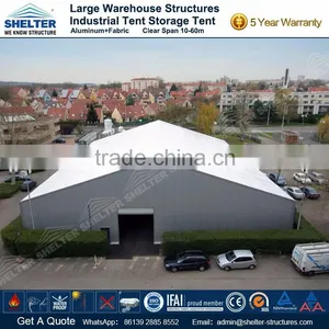 Top Quality Solid Sandwich Panel Wall Warehouse Tent for Industry thumbnail-1