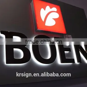 Factory Price Channel Letter Sign With Mirror Stainless Steel Letter Shell thumbnail-6