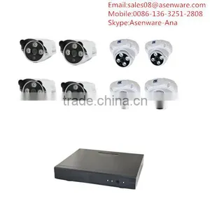 8ch hd Vision Cctv Dvr 4 Pcs 800tvl Indoor Outdoor Low Cost thumbnail-1