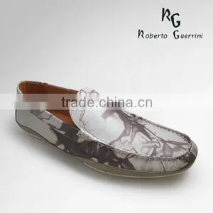 China Fashion Genuine Leather Men Casual Shoes thumbnail-4