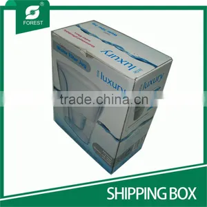 ELEGANT DESIGN CORRUGATED SHIPPING CARTON BOXES FOR PACKING GLASS BOTTLES thumbnail-3