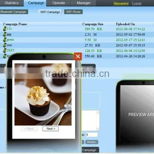 Web-based Software WiFi Marketing Equipment , WiFi Advertising Product thumbnail-3