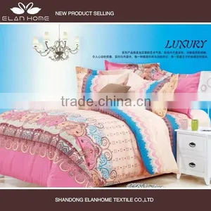 100% Polyester Disperse Printed Hot Sale Bed Cover Set China Supplier thumbnail-1