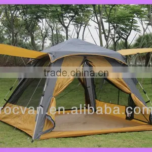 Good Style Waterproof 3 Season Double Layer 4 Person Military Tent thumbnail-6