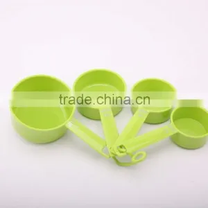 Cheap Price 8-Piece Plastic Measuring Spoons, Green thumbnail-1