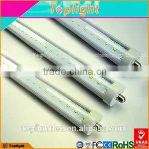 90-110lm/w High Brightness Round Shape Rotatable 8 Feet Led Tube Single Pin t 12 thumbnail-6