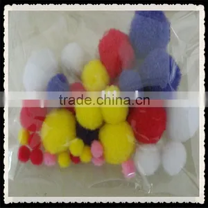 4.5cm-1.0cm Snow Ball,100pcs/bag With Assorted Color,snow Ball thumbnail-1