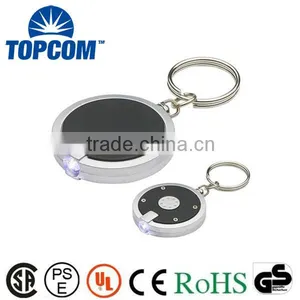 Promotional Mini Torch 1 LED Keychain With Light thumbnail-1