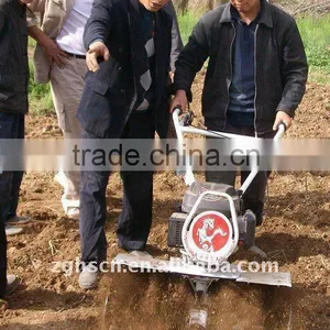 7HP Gasoline Hand Held Rotary Tiller Hand Operated Farm Equipment Mini Kultivator thumbnail-3