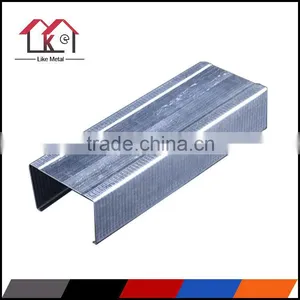 Drywall Partition Stud Track C Channel U Channel Runner thumbnail-2