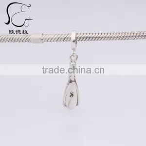 Peace Pelican Crystal Pendant Charm thumbnail-5