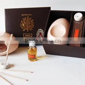 Special Fragrance and Hot Design Ceramic Aroma oi Burner With Incense Holder thumbnail-2