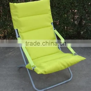 Beautiful Fashion Mesh Various Fabric Outdoor Furniture Beach Chair Sun Chair Supplier's Choice thumbnail-2