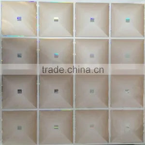 CLASSICAL ELEGANT PRINTING PVC WALL PANELS PLASTIC CEILING 60*60 CM VARIETY BEDROOM DECORATION PVC WALL SHEET PANELS thumbnail-1