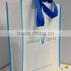Reuseable TNT Promotional Custom Shopping Bag Printing With Simple Logo Printing thumbnail-1
