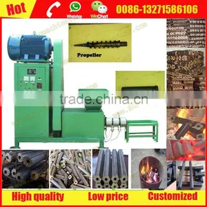 Professional Screw Press Type Biomass Briquette Charcoal Making Machine for Sale thumbnail-1