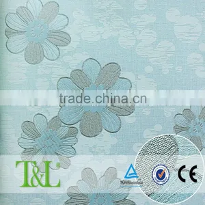 Beautiful Pink PVC Oriental Design Wallpaper thumbnail-3