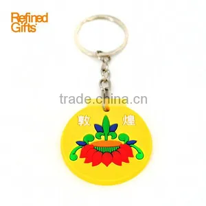 Soft Rubber /Silicone PVC Rubber Keychain for Tourist Souvenir thumbnail-1