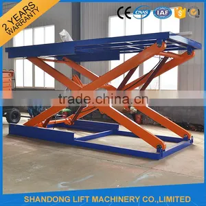 3Ton Inground Hydraulic Mobile Scissor Car Lift thumbnail-4