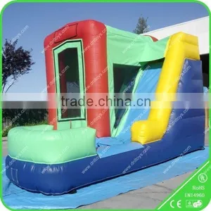 Hot Sale PVC Commercial Inflatable Bouncer With Water Slide thumbnail-1