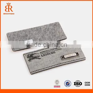Popular Jeans Leather Patches Leather Labels for Clothing and for Man thumbnail-1