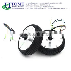 China Htomt 6.5''/8"/10" Inch Replacement Wheel & Wheel Motor For Hoverboard Self Balance Scooter thumbnail-2