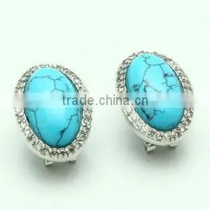 Big Turquoise Fashion Jewelry Sets thumbnail-3
