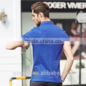 Men's Fashion Casual Sport Embroidered Cotton POLO T Shirt thumbnail-2