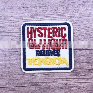 Custom Iron on Embroidered Blank Number Hook and Loop Number Patches for Clothing thumbnail-2