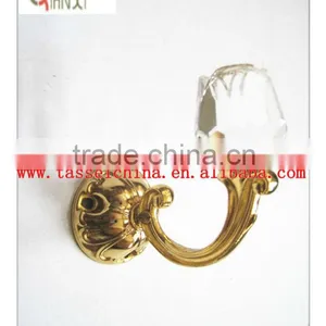High Quality Crystal Curtain Tieback Hook, Curtain Tieback Holder thumbnail-1