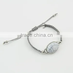 2016 Fashion Women Jewelry Natural Stone Rope Bracelet thumbnail-2