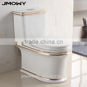 Chinese One Piece Toilet Sanitary Wares Toilet Water Closet p Trap One Piece Toilet thumbnail-1