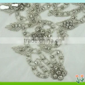 2015 Newest and Fashion Decorative Tulle Applique for Wedding Dress thumbnail-2