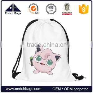 New Arrive Popular Pokemon Backpack Cotton Drawstring Bag thumbnail-4
