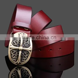 Nice Ladies Leather Belts Wholsale Price China Factory thumbnail-3