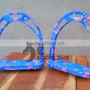 Jin Stirrups, Aluminium Horse Riding Lightweight Non Slip Treas Jin Stirrups, Kinko Stirrup thumbnail-5