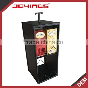 Factory Supply Custom Logo Metal Material Tea Box Shelf thumbnail-1