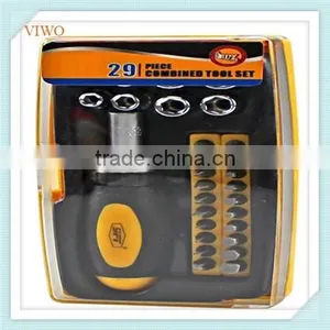 2015 29pcs Ratchet Screwdriver Bit Set Rachet Set thumbnail-1