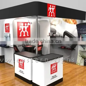 With Wheels Plastic Exhibition Folding Table thumbnail-6