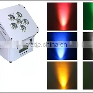 Dance Stage Lighting Rgbwa uv Wireless Led Par Light thumbnail-1