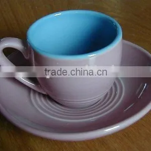 Stoneware Cup & Saucer thumbnail-1