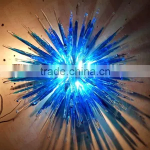 Hand Blown Glass Wall Decoration XO-20150703&Murano Glass Chandelier From Famous Chinese Glass Artist Mr Ou thumbnail-6