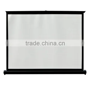 40 Inch 4:3 Portable Mini Table Projector Screen Folding Screen / Desk Roll-up Projection Screen Indoor /Outdoor thumbnail-1