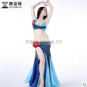 Professional Gorgeous Sexy & Elegant Belly Dance Performance Costume for Ladies thumbnail-4