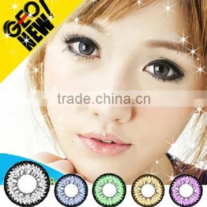 GEO XCH Violet Color Contact Lens Korea Color Contact Lens Authentic Geo Circle Lens thumbnail-1