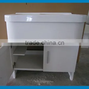 Full Set Modifieda Acrylic Solid Surface Cabinet With Basin thumbnail-1