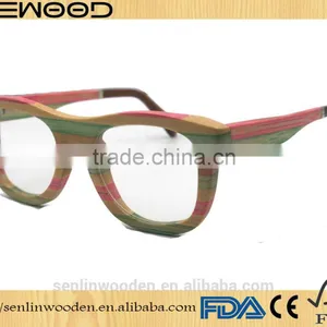 Hot Fashion Optical Sunglass Polarized Wholesale Bamboo Wooden Sunglasses for Man Woman thumbnail-3