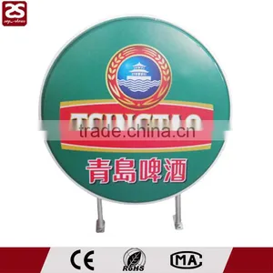 Wall Mounting Advertising Outdoor Round Led Lightbox Signs thumbnail-6