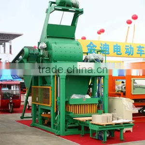 Automatic Concrete Brick Making Machine, Block Brick Making Machine, China Construction Machinery thumbnail-1